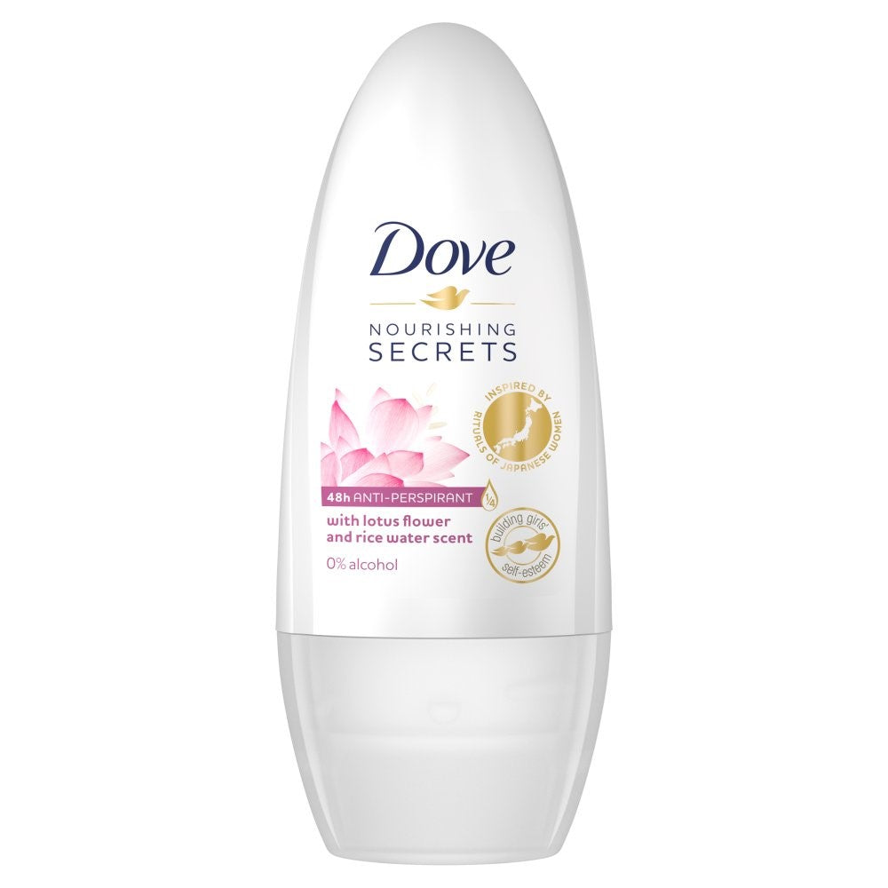 Dove - Deodorant - Roller - Lotus Flower & Rice Water - 50ml