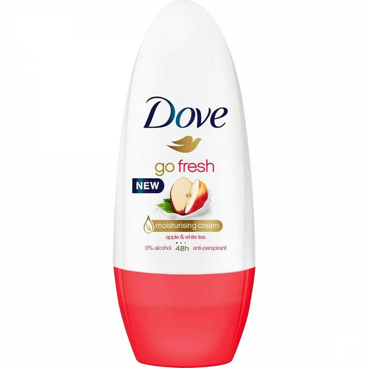 Dove Go Fresh - Deodorant - Roller - Apple & White Tea Scent - 50ml