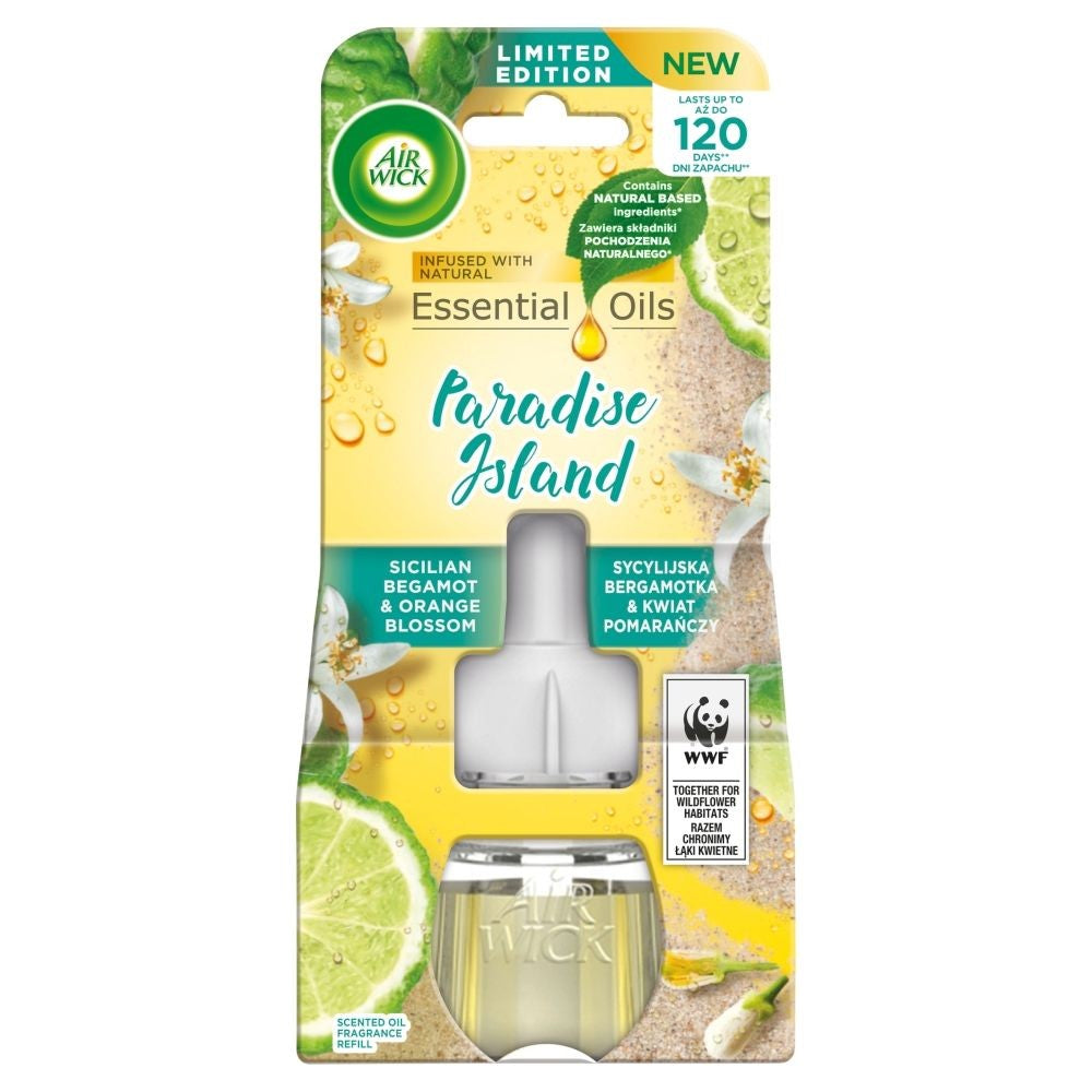 Air Wick - Elektrisch Luchtverfrisser - Navulling - Sicilian Bergamot & Orange Blossom - 19ml
