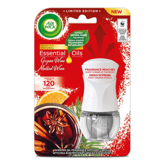 Air Wick - Elektrisch Luchtverfrisser - Starterset - Mulled Wine - 19ml