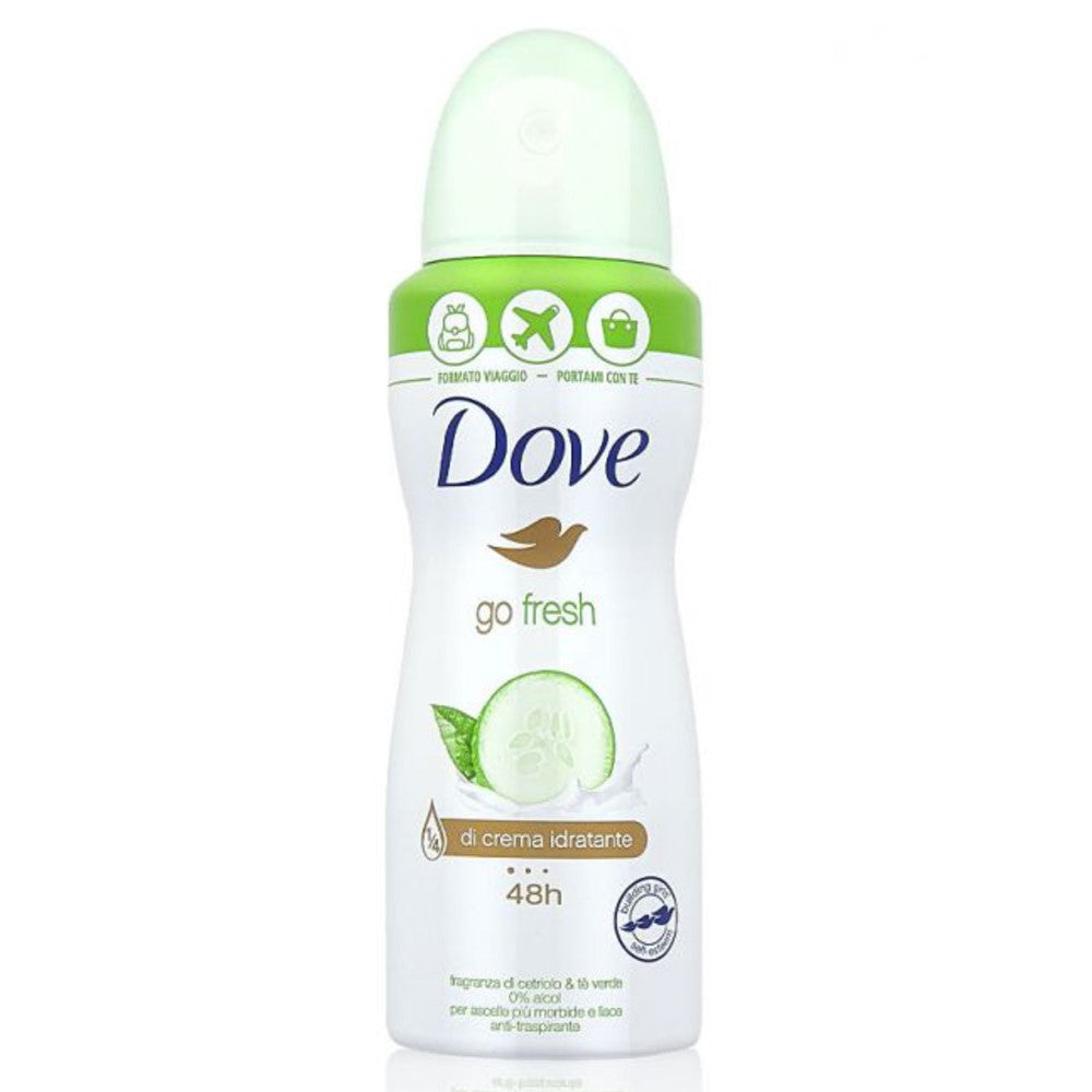 Dove - Deodorant - Spray - Compressed - Cucumber & Green Tea Scent - 100ml