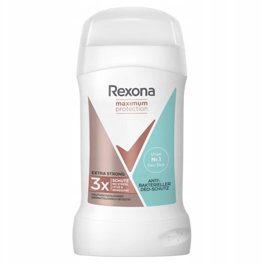 Rexona - Deodorant - Stick - Maximum Protection - Anti Bacterial - Extra Strong - 40ml