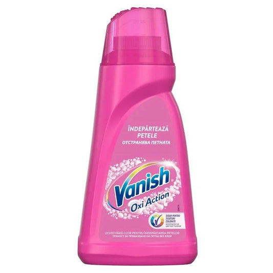 Vanish - Vlekverwijderaar - Vloeibaar - Pink - 1L