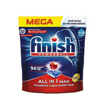 Finish Powerball - Vaatwas - Tablet - All in 1 Max - Citroen - 94 Tabs