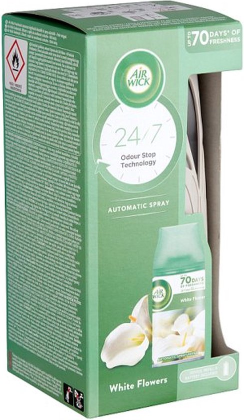 Air Wick - Luchtverfrisser - Starterset - Freshmatic Max - White Flowers - 250ml