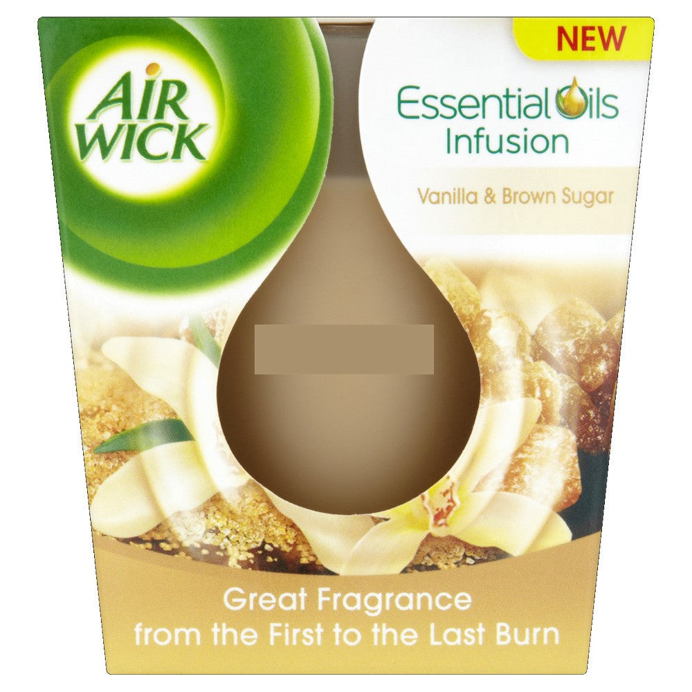 Air Wick - Geurkaars - Vanille & Brown Sugar - 105g