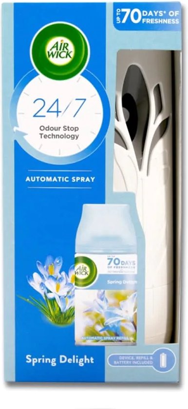 Air Wick - Luchtverfrisser - Starterset - Freshmatic Max - Spring Delight - Lentedauw - 250ml
