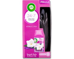 Air Wick - Luchtverfrisser - Starterset - Freshmatic Max - Smooth Satin & Moon Lily - 250ml