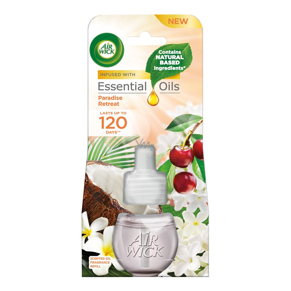 Air Wick - Elektrisch Luchtverfrisser - Navulling - Paradise Retreat - 19ml