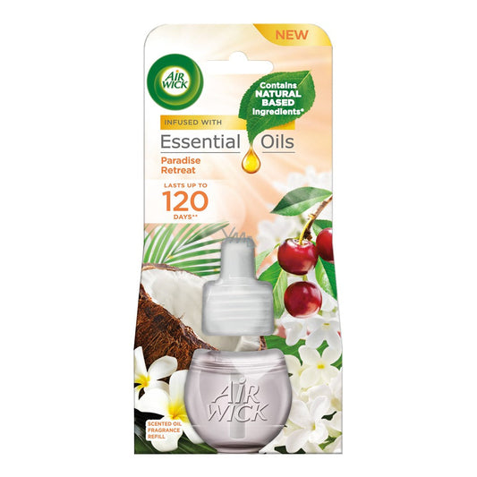 Air Wick - Elektrisch Luchtverfrisser - Navulling - Paradise Retreat - 19ml