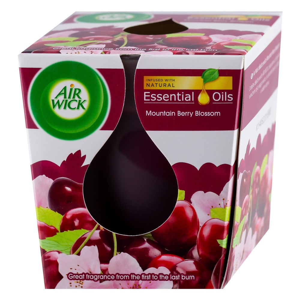 Air Wick - Geurkaars - Mountain Berry Blossom - 105g