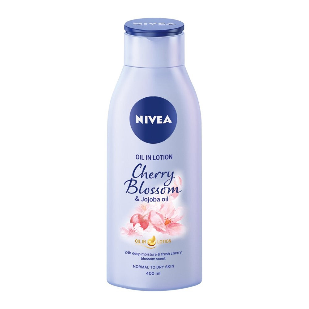 Nivea - Bodylotion - Cherry Blossom & Jojoba Oil - 400ml