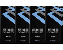 Axe Aftershave Men – Marine 100 ml - 4 stuks