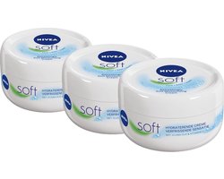 Nivea Soft Crème - 3 x 200 ml