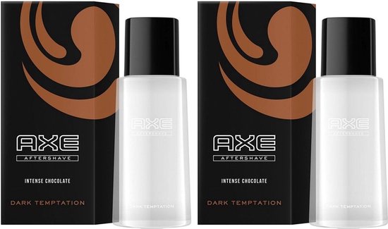 Axe Men Intense Chocolate Dark Temptation Aftershave - 2 x 100 ml