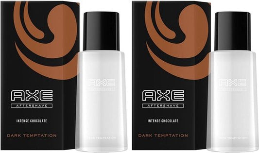 Axe Men Intense Chocolate Dark Temptation Aftershave - 2 x 100 ml