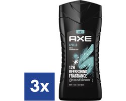 Axe Men Apollo Douchegel - 3 x 250 ml