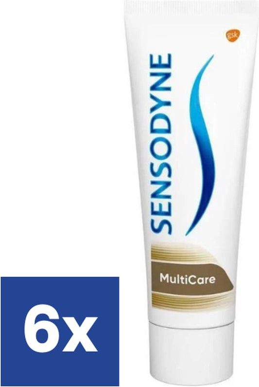 Sensodyne - Tandpasta - MultiCare - 2x75ml x 3