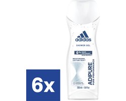Adidas Adipure Woman Douchegel - 6 x 250 ml