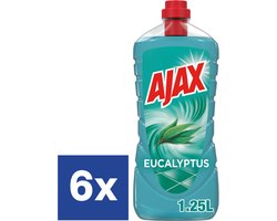 Ajax Eucalyptus Allesreiniger - 6 x 1.25 l
