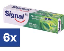 Signal Green Tea Tandpasta - 6 x 100 ml