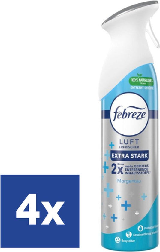 Febreze Super Powerfull Luchtverfrisser - 4 x 300 ml