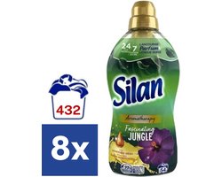 Silan Aromatherapy Fascinating Jungle Wasverzachter - 8 x 1.242 l (432 wasbeurten)