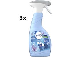 Febreze Spring Awakening Textielverfrisser - 3 x 500 ml - Voordeelverpakking