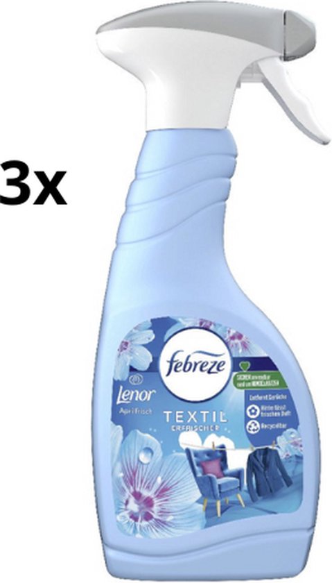 Febreze Spring Awakening Textielverfrisser - 3 x 500 ml - Voordeelverpakking