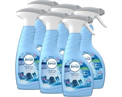Lenor Febreze Textielverfrisser Spray - VOORDEELVERPAKKING - Fresh - | 6x 500ml | Verwijdert nare geuren