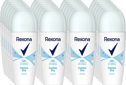 Rexona Deo Roller Cotton Dry - 24 x 50 ml