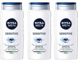 NIVEA Men Douchegel XL Sensitive 3 x 400 ml