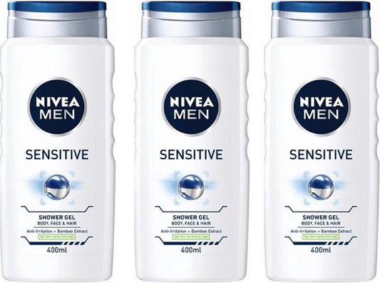NIVEA Men Douchegel XL Sensitive 3 x 400 ml