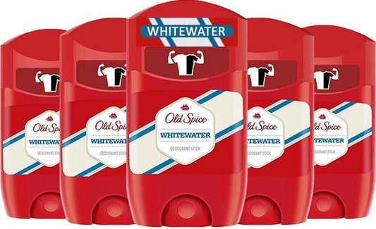 Old Spice - Deodorant - Stick - Whitewater - 50ml x 5
