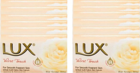 Lux Zeep - Velvet Touch - 12 x 80 Gram