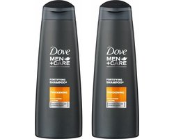 Dove Men+Care Thick Shampoo - 2 x 250 ml
