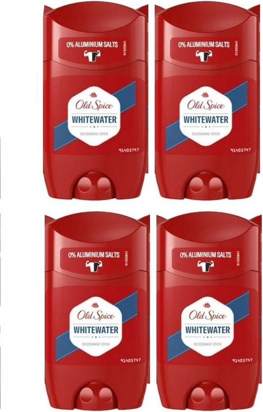 Old Spice - Deodorant - Stick - Whitewater - 50ml x 4