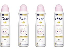 Dove Deo Spray Invisible Care 4 x 150 ml