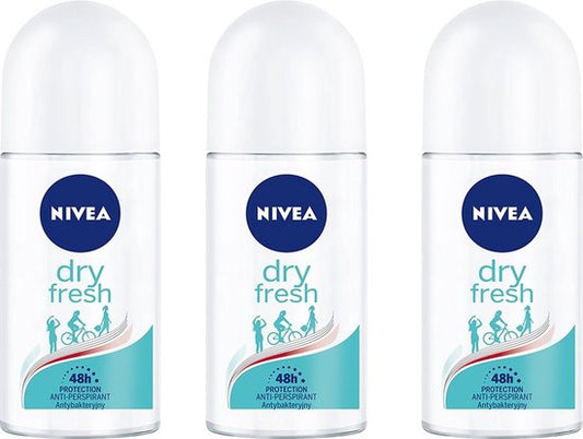 Nivea - Deo Roller - Dry Fresh - 3 x 50 ml