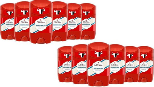 Old Spice - Deodorant - Stick - Whitewater - 50ml x 12