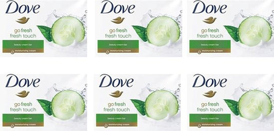 Dove Zeep - Go Fresh Touch Komkommer - 6 x 90 Gram