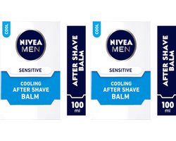 Nivea Sensitive Cooling After Shave Balsem - 2 x 100 ml