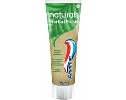 6x Aquafresh Naturals Herbal Fresh 75 ml