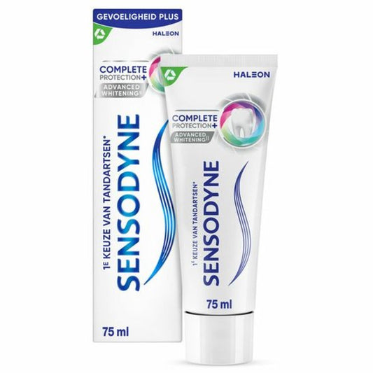 Sensodyne - Tandpasta - Complete Protection+ - Advanced Whitening - 75ml x 3