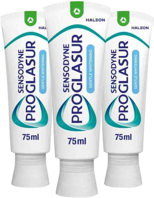 Sensodyne Tandpasta ProGlasur Multi-Action Gentle White - 3 x 75 ml - Voordeelverpakking