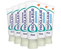 6x Sensodyne Tandpasta ProGlasur Multi-Action Gentle White 75 ml