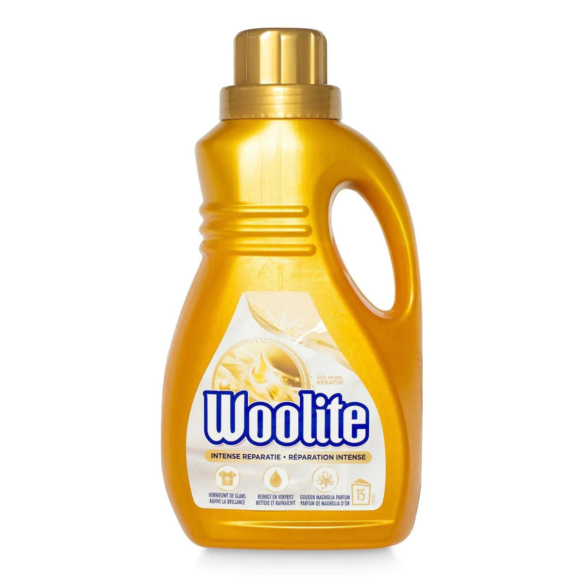 Woolite - Wasmiddel - Vloeibaar - Pro-Keratine Gold - 15Wb/900ml