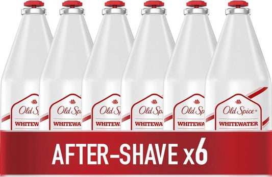 Old Spice After Shave Whitewater - Voordeelverpakking 6 x 100 ml