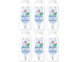 Johnsons Babypoeder - Talkpoeder - 6 x 200 g - voordeelverpakking