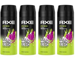 Axe Deodorant Bodyspray Epic Fresh - 4x150ml - Voordeelverpakking